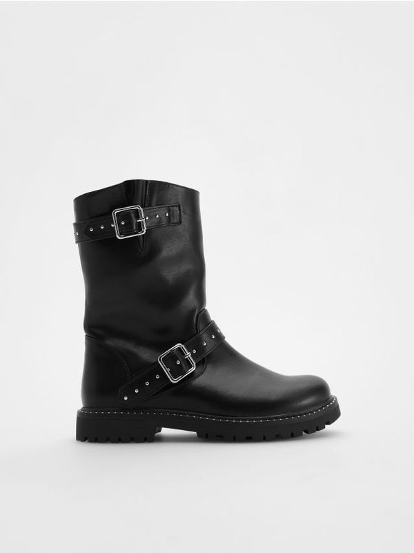 Reserved Reserved - LADIES` BOOTS - crno