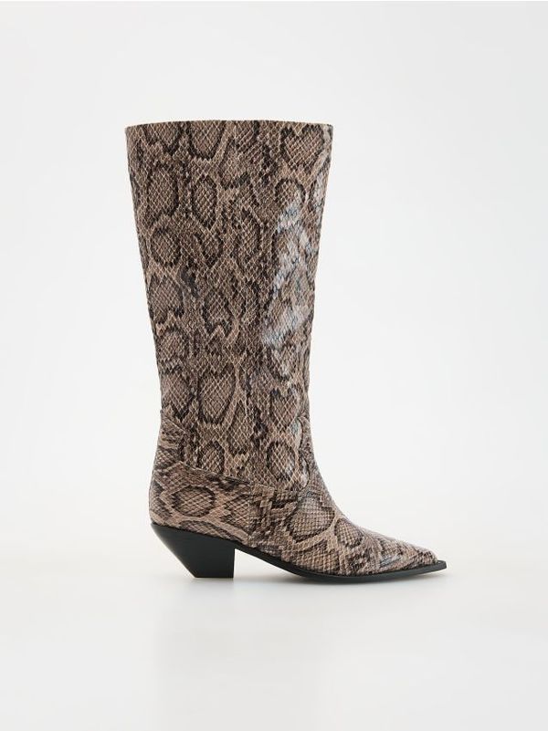 Reserved Reserved - LADIES` BOOTS - šaren