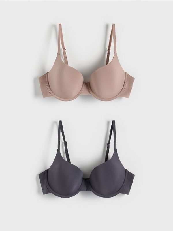 Reserved Reserved - LADIES` BRASSIERE MULTI - boja antracita