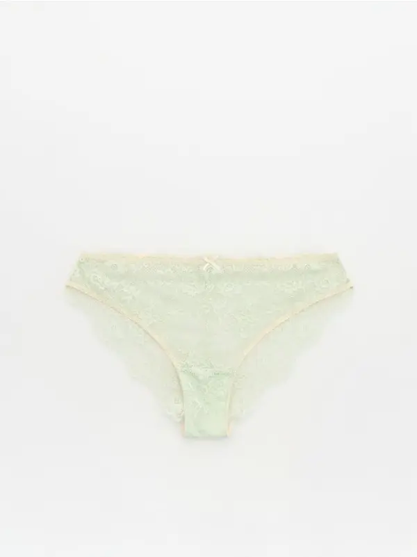 Reserved Reserved - LADIES` BRIEFS - bljedozeleno