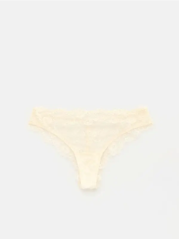 Reserved Reserved - LADIES` BRIEFS - krem