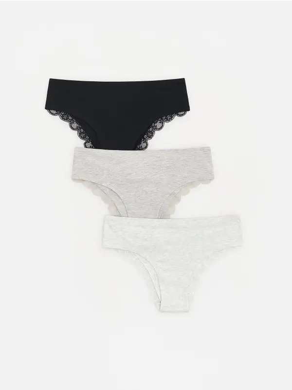 Reserved Reserved - LADIES` BRIEFS MULTI - crno