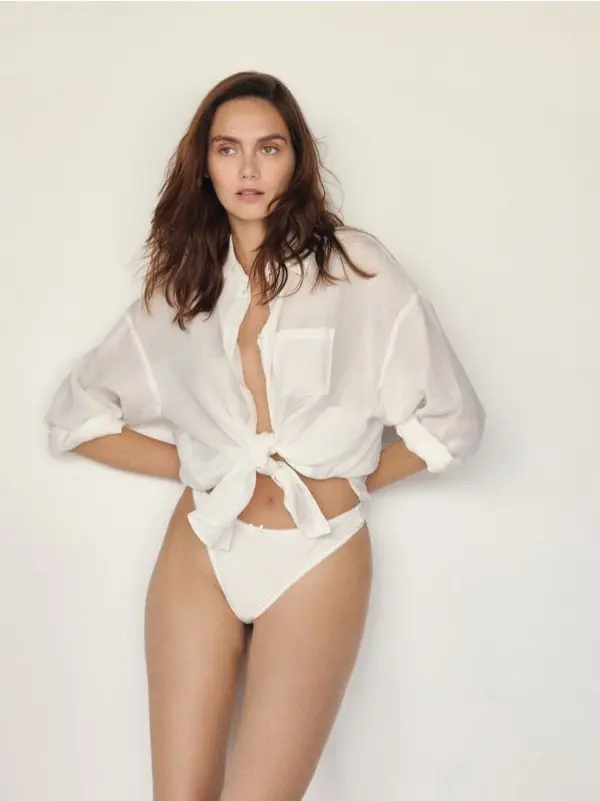Reserved Reserved - LADIES` BRIEFS MULTI - tamnosmeđe