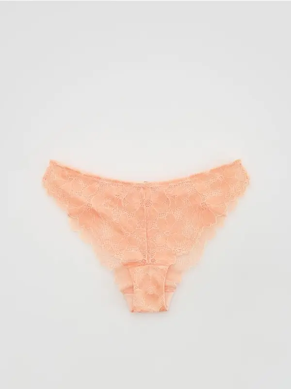 Reserved Reserved - LADIES` BRIEFS - svjetlonarančasto