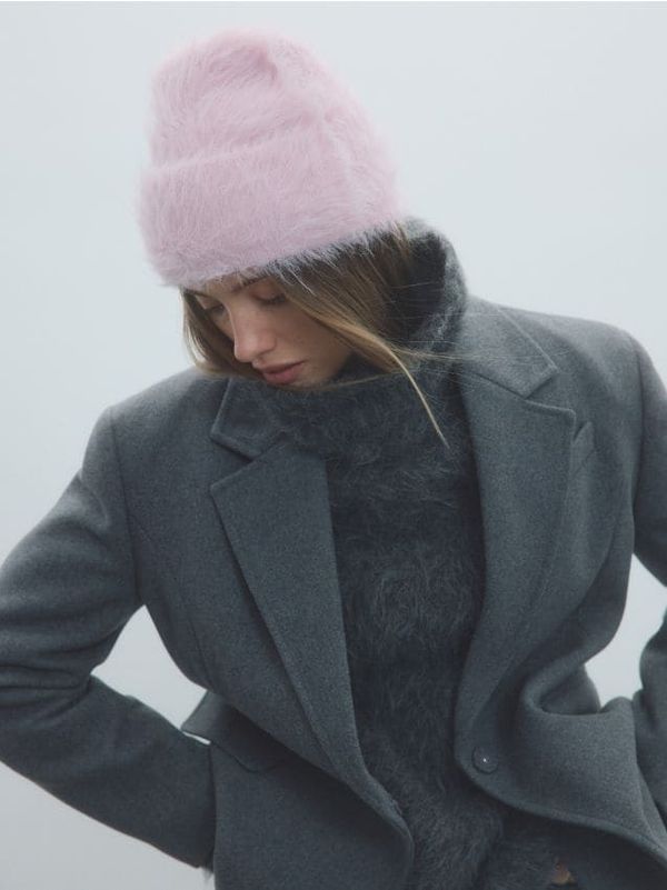 Reserved Reserved - LADIES` CAP - pastelnoružičasto