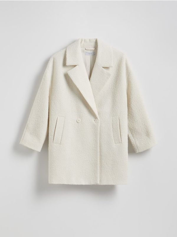 Reserved Reserved - LADIES` COAT - boja kože