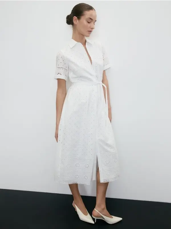 Reserved Reserved - LADIES` DRESS - bijela