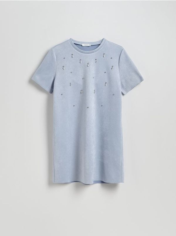 Reserved Reserved - LADIES` DRESS - bljedoplavo