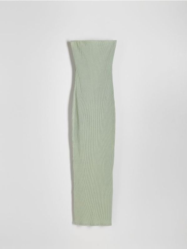 Reserved Reserved - LADIES` DRESS - bljedozeleno