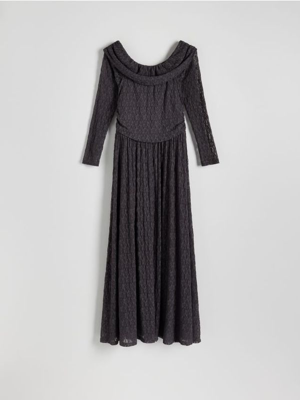 Reserved Reserved - LADIES` DRESS - boja antracita