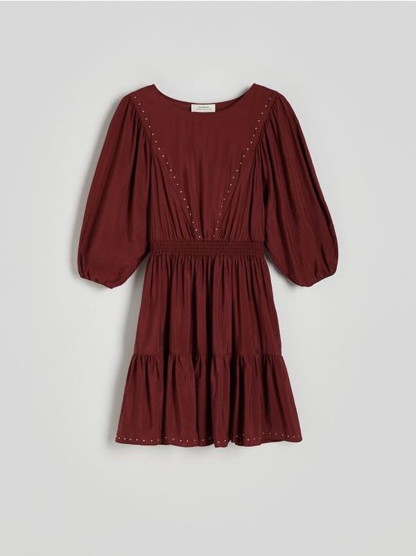 Reserved Reserved - LADIES` DRESS - boja kestena