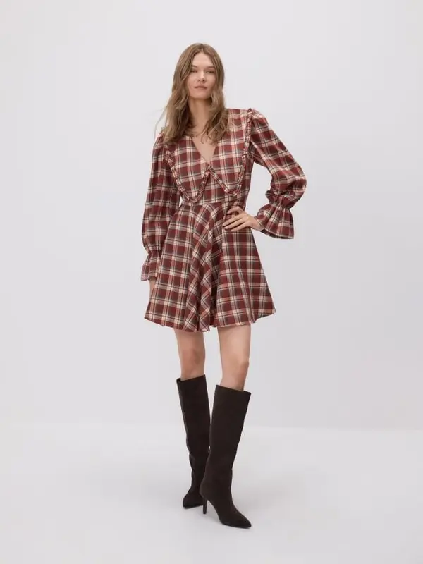 Reserved Reserved - LADIES` DRESS - bordo
