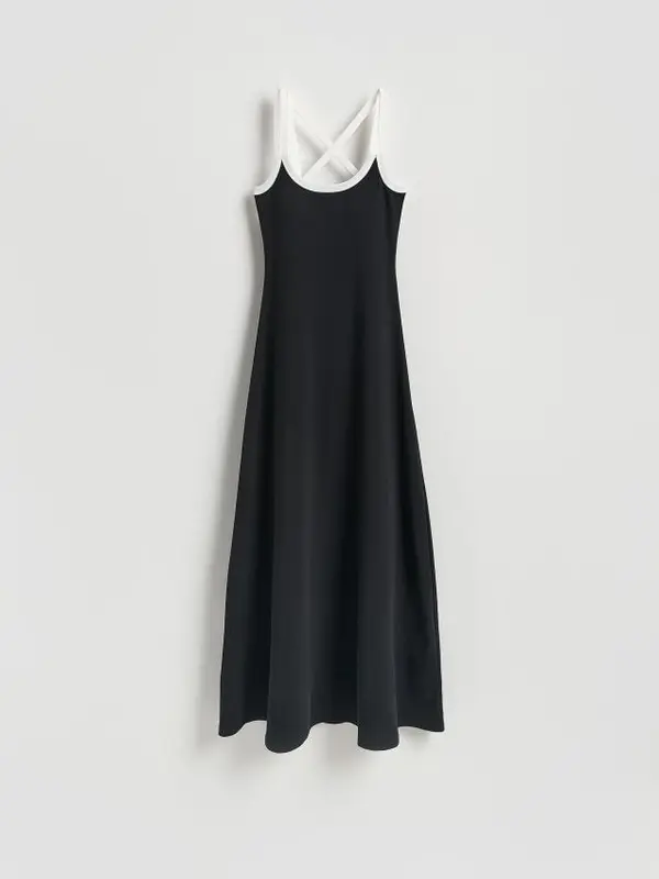 Reserved Reserved - LADIES` DRESS - crno