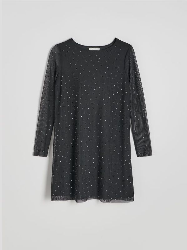 Reserved Reserved - LADIES` DRESS - crno