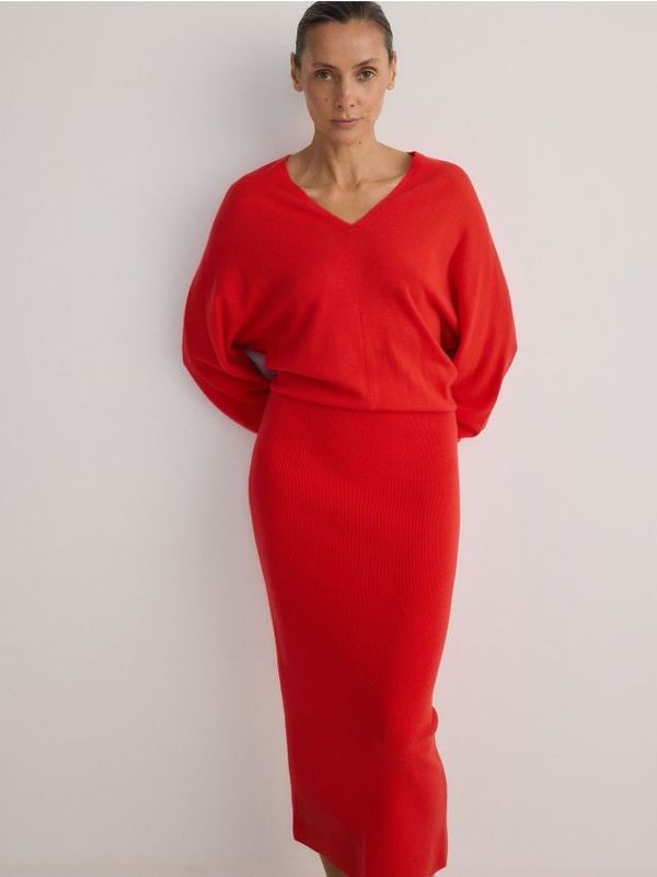 Reserved Reserved - LADIES` DRESS - crvena