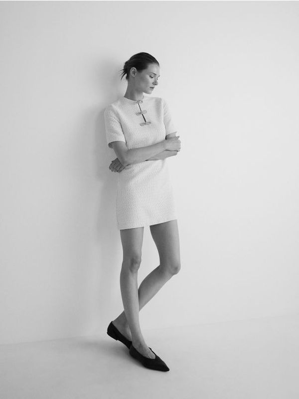 Reserved Reserved - LADIES` DRESS - krem