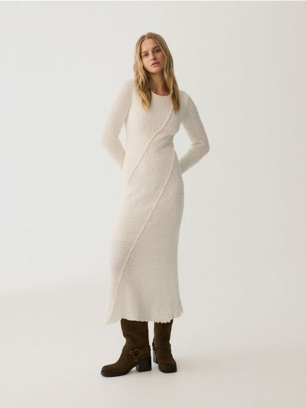 Reserved Reserved - LADIES` DRESS - krem