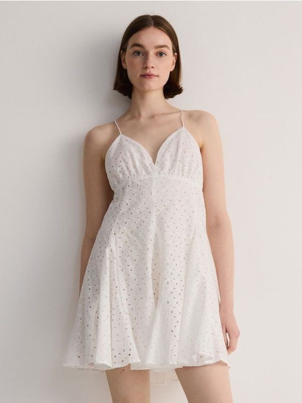 Reserved Reserved - LADIES` DRESS - krem