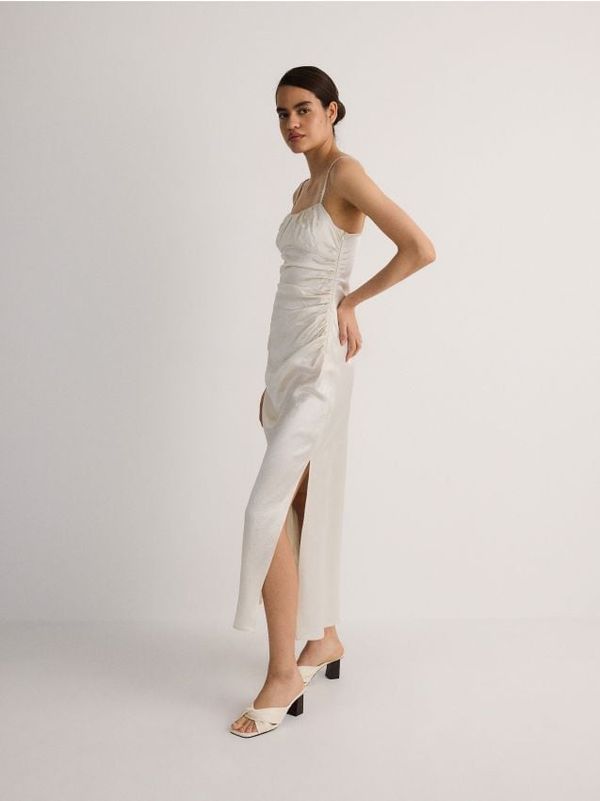 Reserved Reserved - LADIES` DRESS - krem