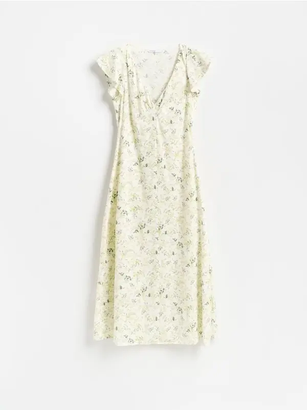 Reserved Reserved - LADIES` DRESS - šaren