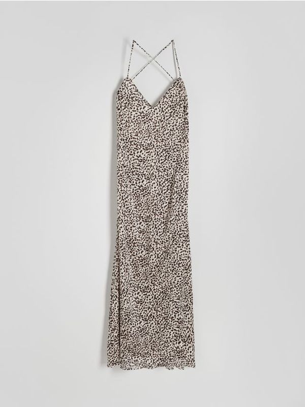 Reserved Reserved - LADIES` DRESS - šaren