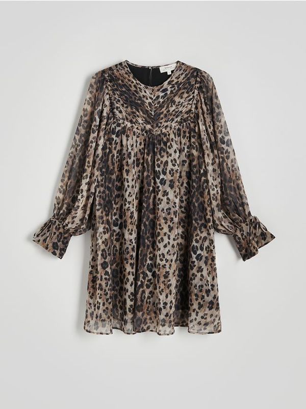 Reserved Reserved - LADIES` DRESS - šaren