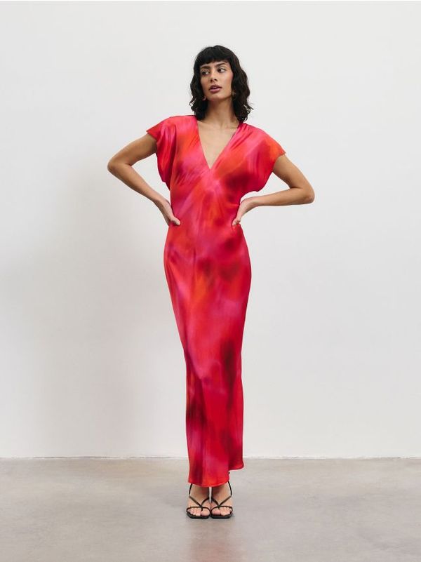 Reserved Reserved - LADIES` DRESS - šaren