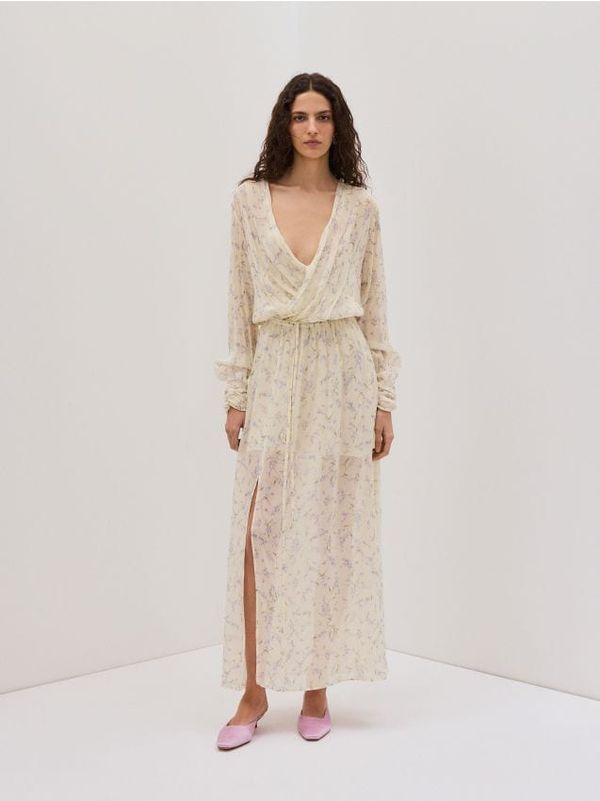 Reserved Reserved - LADIES` DRESS - šaren