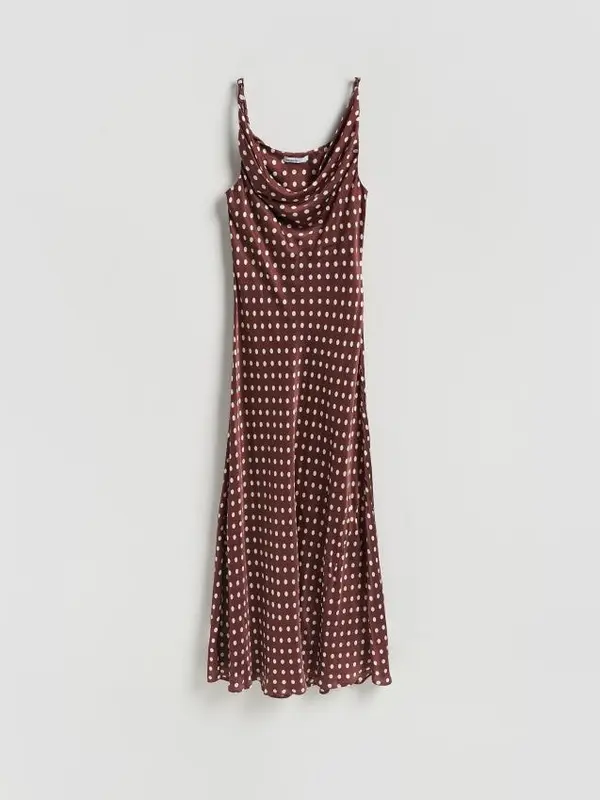 Reserved Reserved - LADIES` DRESS - smeđi
