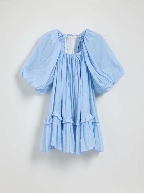 Reserved Reserved - LADIES` DRESS - svjetloplavo