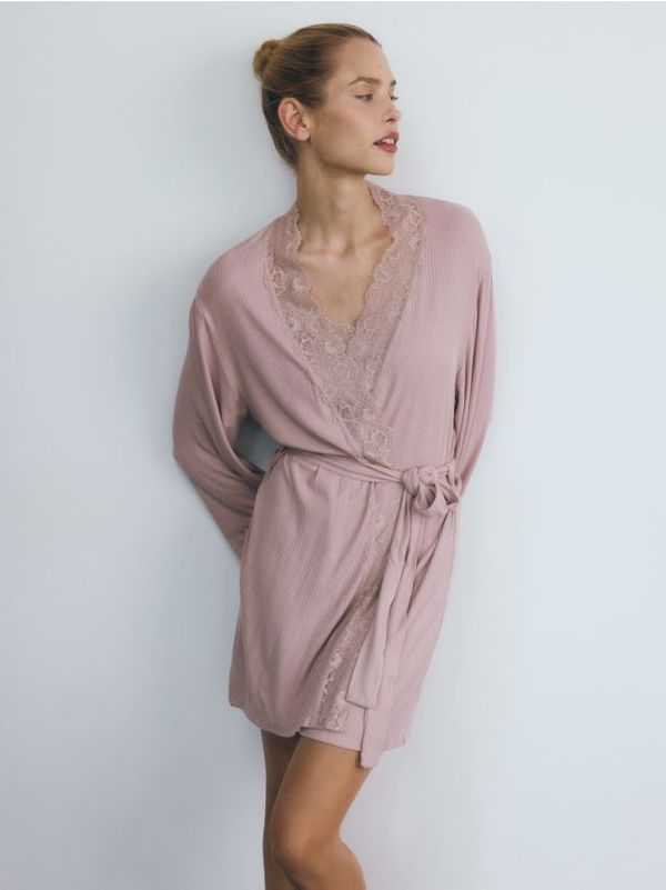 Reserved Reserved - LADIES` DRESSING GOWN - prljavoroza
