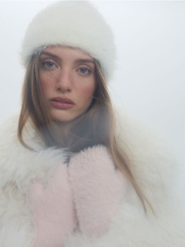 Reserved Reserved - LADIES` GLOVES - ružičasta