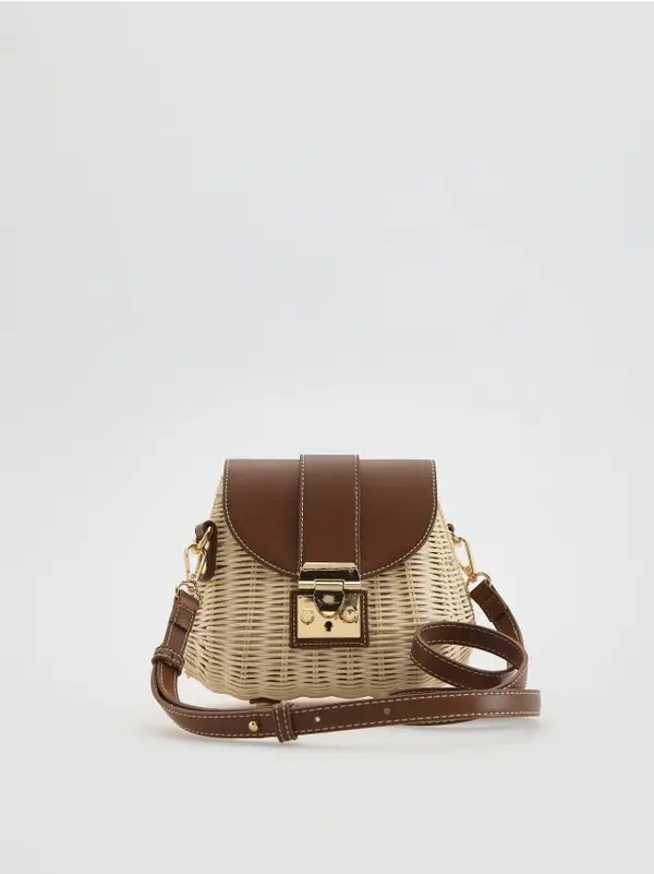 Reserved Reserved - LADIES` HANDBAG - smeđi