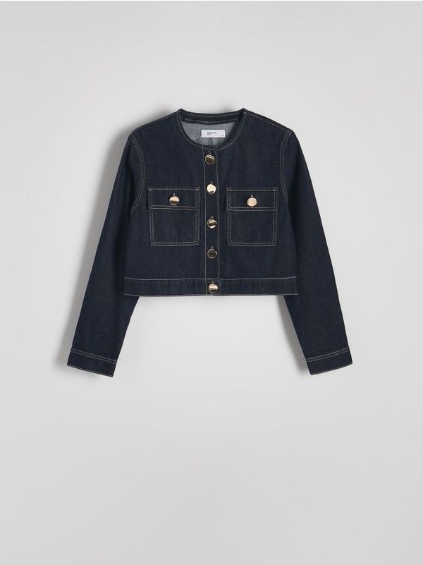 Reserved Reserved - LADIES` JACKET - mornarsko plava