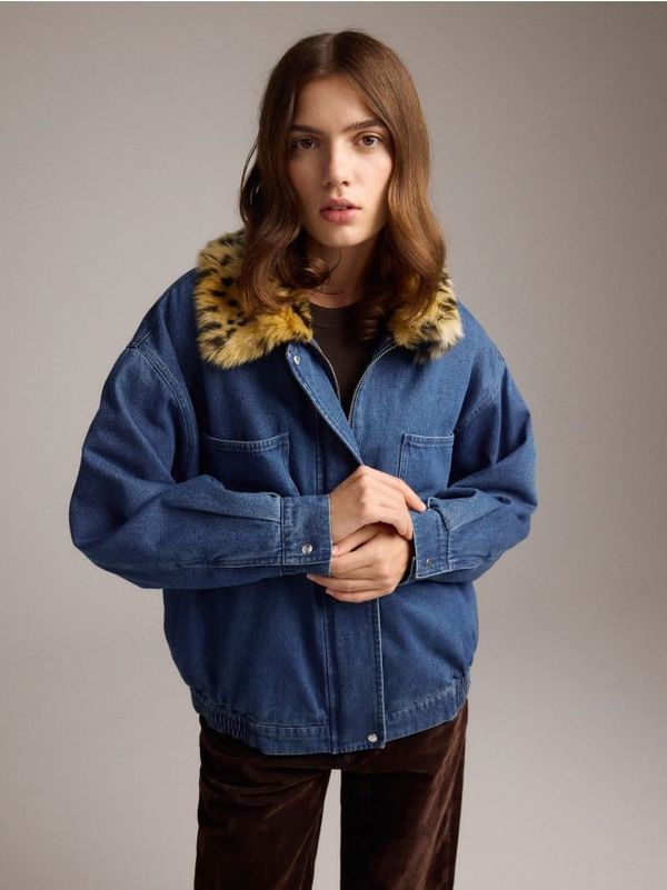 Reserved Reserved - LADIES` JACKET - mornarsko plava