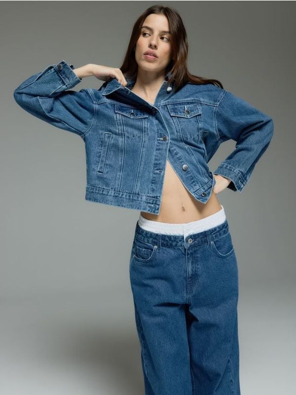 Reserved Reserved - LADIES` JACKET - plavo