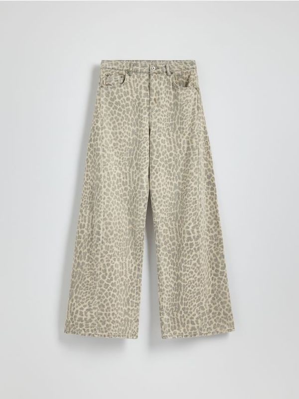 Reserved Reserved - LADIES` JEANS TROUSERS - bež