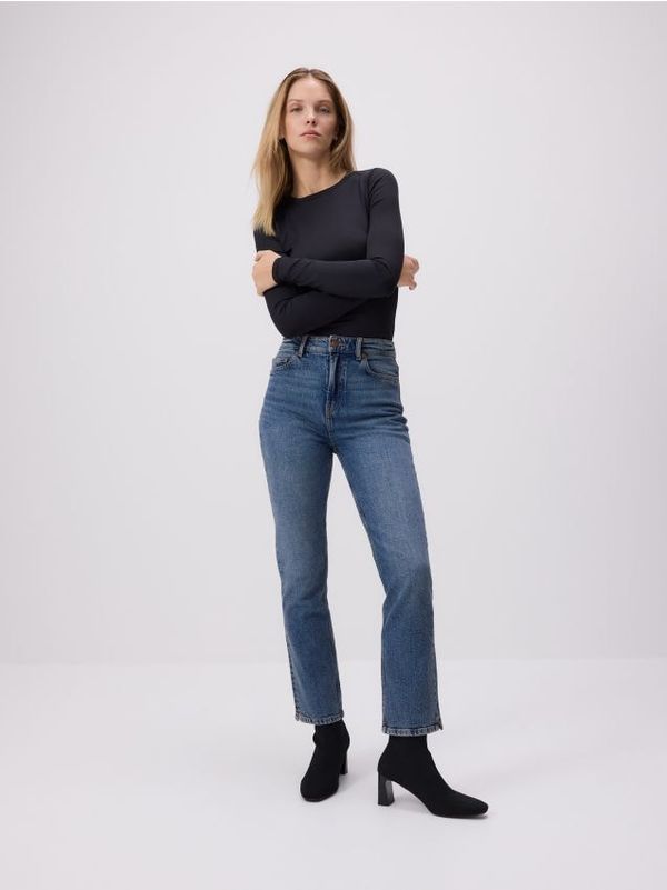 Reserved Reserved - LADIES` JEANS TROUSERS - mornarsko plava