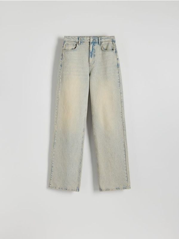 Reserved Reserved - LADIES` JEANS TROUSERS - plava