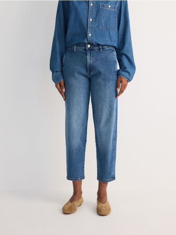 Reserved Reserved - LADIES` JEANS TROUSERS - plava