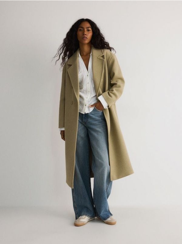 Reserved Reserved - LADIES` JEANS TROUSERS - plavo