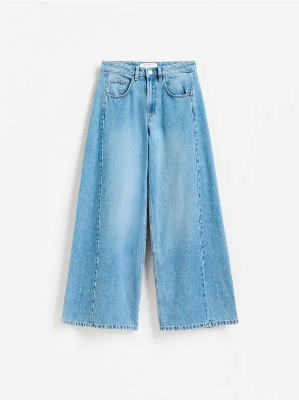 Reserved Reserved - LADIES` JEANS TROUSERS - plavo