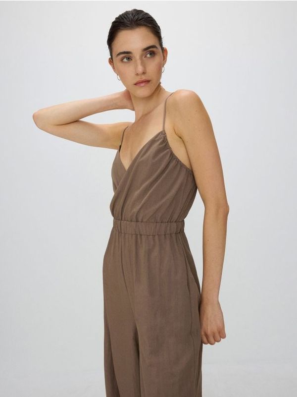 Reserved Reserved - LADIES` JUMPSUIT - smeđi