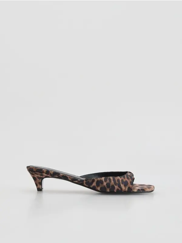 Reserved Reserved - LADIES` MULES - šaren