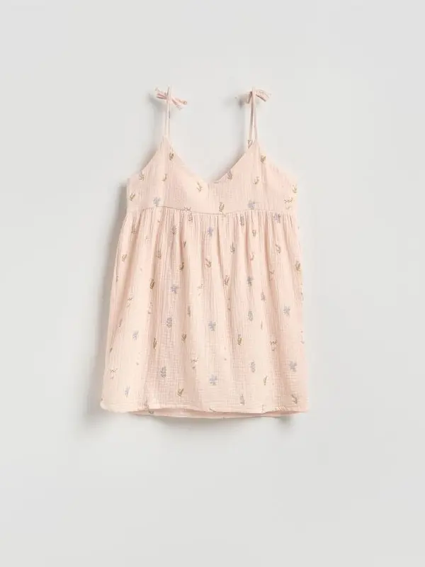 Reserved Reserved - LADIES` NIGHTDRESS - boja breskve
