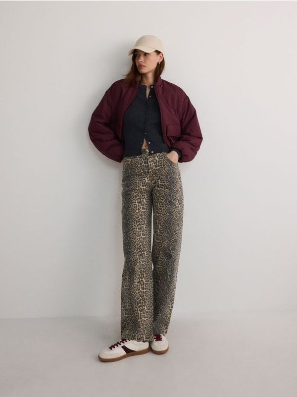 Reserved Reserved - LADIES` OUTER JACKET - burgundy