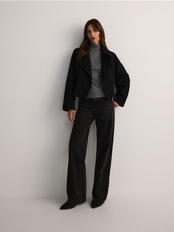 Reserved Reserved - LADIES` OUTER JACKET - crno