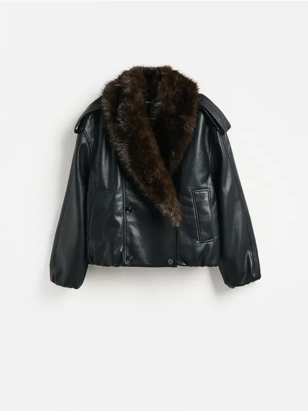 Reserved Reserved - LADIES` OUTER JACKET - crno