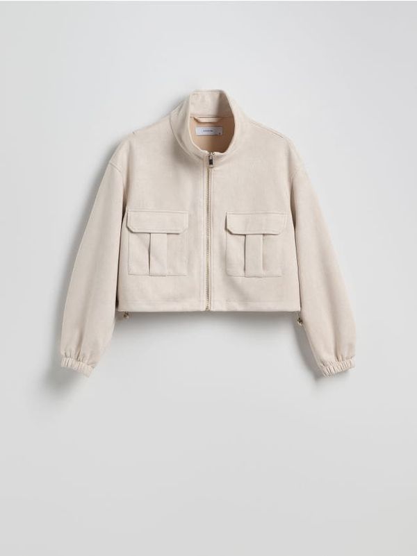 Reserved Reserved - LADIES` OUTER JACKET - krem