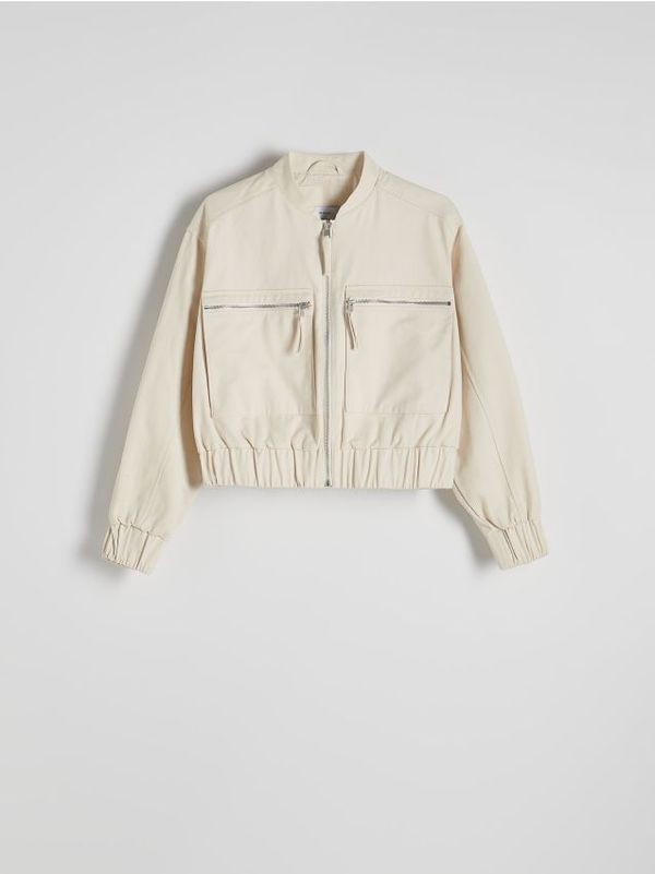 Reserved Reserved - LADIES` OUTER JACKET - krem